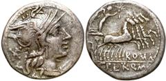 Ancient coins: Roman Republic (Rome) RÖMISCHEN REPUBLIK / GRIECHISCHE MÜNZEN / BYZANZ / ANTIK / ANCIENT / ROME / GREECE / RÖMISCHEN KAISERZEIT / CELTISHE / BIBLISHE Roman Republic, Denar, Q. Marcius, 