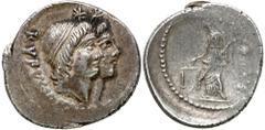Ancient coins: Roman Republic (Rome) RÖMISCHEN REPUBLIK / GRIECHISCHE MÜNZEN / BYZANZ / ANTIK / ANCIENT / ROME / GREECE / RÖMISCHEN KAISERZEIT / CELTISHE / BIBLISHE Roman Republic, Denar, Mn. Cordius 