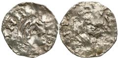 Medieval WORLD coins Medieval WORLD coins GERMANY / ENGLAND / CZECH / GERMAN Netherlands? Maastricht? St. Denar Maria? Moneta słabo czytelna. Prawdopodobnie denar typu St. Maria.Dbg 239 - 245 var. Mor