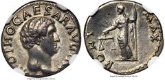 Ancients Roman Imperial Otho (January-April AD 69). AR denarius (19mm, 3.14 gm, 6h). NGC XF 5/5 - 3/5, brushed. Rome, 9 March-mid April AD 69. IMP OTHO CAESAR AVG TR P, bare, bewigged head of Otho rig