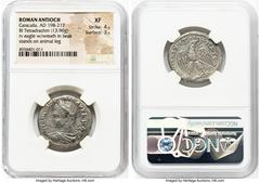 Ancients Ancient Lots ANCIENT LOTS. Roman Provincial. Syria. Antioch. Lot of four (4) BI tetradrachms. NGC VF-XF, flan flaw. Includes: Four Antiochian tetradrachms, different rulers and types. Total o
