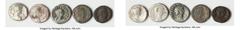 Ancients Ancient Lots ANCIENT LOTS. Roman Provincial. Lot of five (5) BI tetradrachms. Good-Fine. Includes: Five Roman Provincial BI tetradrachms, various rulers and types. Total of five (5) coins in 