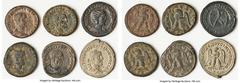 Ancients Ancient Lots ANCIENT LOTS. Roman Provincial. Lot of six (6) BI tetradrachms. VG-VF, tooled. Includes: Six Roman Provincial BI tetradrachms, various rulers and types. Total of six (6) coins in