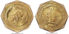 Commemorative Gold 1915-S $50 Panama-Pacific 50 Dollar Octagonal MS64 PCGS. The Panama-Pacific International Exposition was a world's fair held in San Francisco in 1915, to celebrate the recovery of t