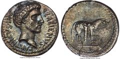 Ancients Roman Republic Quintus Labienus, rebel Imperator (40-39 BC). AR denarius (20mm, 3.83 gm, 5h). NGC Choice AU 5/5 - 2/5. Antioch or uncertain mint in Syria or southern Asia Minor, early 40 BC. 