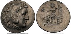 Ancients Greek LYCIA. Phaselis. Ca. 218-185 BC. AR tetradrachm (30mm, 16.96 gm, 1h). NGC AU 5/5 - 4/5. Name and types of Alexander III the Great of Macedon, dated Civic Year 22 (ca. 197/6 BC). Head of