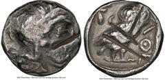 Ancients Ancient Lots ANCIENT LOTS. Greek. Attica. Athens. Lot of two (2) AR tetradrachms. NGC Choice Fine, countermark, test cuts Includes: Two Athens AR tetradrachms, different date ranges. Total of
