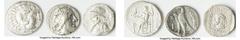 Ancients Ancient Lots ANCIENT LOTS. Greek. Lot of three (3) AR tetradrachms. Choice Fine-VF. Includes: Three AR tetradrachms, various cities, rulers, and motifs. Total of three (3) coins in lot. SOLD 