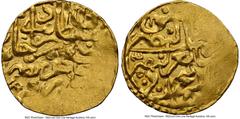 Islamic Dynasties Ottoman Empire Ottoman Empire. Murad III (AH 982-1003 / AD 1574-1595) gold Sultani ND MS62 NGC, Sidrakipsi mint, A-1332.2. 3.35gm. Accompanied by dealer tag. From the M&N Collection 