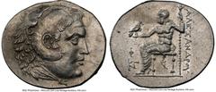 Ancients Greek LYCIA. Phaselis. Ca. 218-185 BC. AR tetradrachm (32mm, 17.03 gm, 1h). NGC Choice AU 5/5 - 4/5. Late posthumous issue of Phaselis in the name and types of Alexander III the Great of Mace