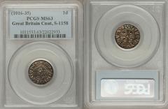 Late Anglo-Saxon. Cnut (1016-35) Penny ND, S1158, N787, Pointed Helmet type, MS63 PCGS, a gorgeous choice coin having bold features and wonderful, rich medieval patina. The cataloguer's favorite among