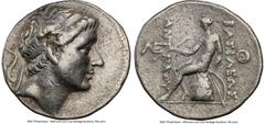 Ancients Ancient Lots ANCIENT LOTS. Greek. Seleucid Kingdom. Lot of three (3) AR tetradrachms. NGC Good-VF, flan flaw. Includes: Three Seleucid AR tetradrachms, various rulers and types. Total of thre