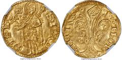 Italy Florence Florence. Republic gold Florin ND (1526-1527) MS61 NGC, Fr-276, MIR-30/46 (R2). 3.52gm. Francesco de Roberto Martelli as mintmaster. A scarce and relatively late Florentine Florin, feat
