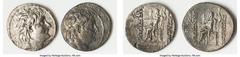 Ancients Ancient Lots ANCIENT LOTS. Greek. Seleucid Kingdom. Alexander II Zabinas (128-122 BC). Lot of two (2) AR tetradrachms. Fine-Choice Fine. Includes: Two AR tetradrachms of Alexander II Zabinas,