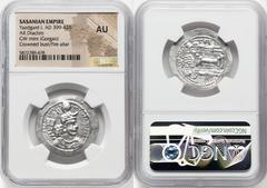 Ancients Ancient Lots ANCIENT LOTS. Oriental. Sasanian Kingdom. Yazdgard (Yazdgird) I (AD 399-420). Lot of three (3) AR drachms. NGC AU. 1) SASANIAN KINGDOM. Yazdgard (Yazdgird) I (AD 399-420). AR dra