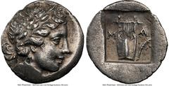 Ancients Ancient Lots ANCIENT LOTS. Greek. Lycian League. Masicytes. Ca. 48-20 BC. Lot of two (2) AR hemidrachms. NGC Choice XF, edge chips. 1) LYCIAN LEAGUE. Masicytes. Ca. 48-20 BC. AR hemidrachm. N