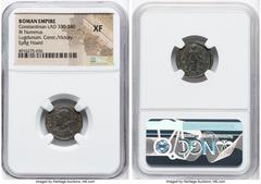 Ancients Ancient Lots ANCIENT LOTS. Roman Imperial. Constantinople Commemorative (ca. AD 330-340). Lot of five (5) AE3 or BI nummi. NGC XF. 1) Constantinople Commemorative (ca. AD 330-340). AE3 or BI 