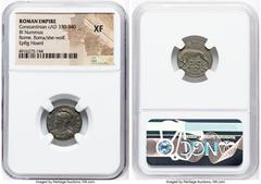 Ancients Ancient Lots ANCIENT LOTS. Roman Imperial. Constantinople Commemorative (ca. AD 330-340). Lot of five (5) AE3 or BI nummi. NGC XF. 1) Constantinople Commemorative (ca. AD 330-340). AE3 or BI 