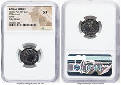 Ancients Ancient Lots ANCIENT LOTS. Roman Imperial. Fausta (AD 324-326). Lot of five (5) AE3 or BI nummi. NGC XF. 1) Fausta (AD 324-326). AE3 or BI nummus. NGC XF. 2) Fausta (AD 324-326). AE3 or BI nu