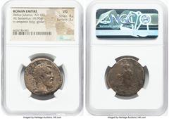 Ancients Roman Imperial Didius Julianus (28 March-1 June AD 193). AE sestertius (28mm, 18.90 gm, 12h). NGC VG 4/5 - 3/5. Rome, May-June AD 193. IMP CAES M DID SEV-ER IVLIAN AVG, laureate head of Didiu