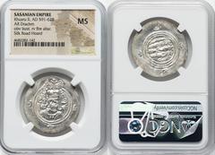Ancients Ancient Lots ANCIENT LOTS. Oriental. Sasanian Kingdom. Khusru II (AD 591-628). Lot of three (3) AR drachms. NGC MS. 1) SASANIAN KINGDOM. Khusru II (AD 591-628). AR drachm. NGC MS. 2) SASANIAN