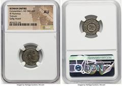 Ancients Ancient Lots ANCIENT LOTS. Roman Imperial. Constantine I the Great (AD 307-337). Lot of five (5) AE3 or BI nummi. NGC AU. 1) Constantine I the Great (AD 307-337). AE3 or BI nummus. NGC AU. 2)
