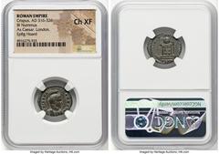 Ancients Ancient Lots ANCIENT LOTS. Roman Imperial. Crispus (AD 316-326). Lot of four (4) AE3 or BI nummi. NGC XF-Choice XF. 1) Crispus (AD 316-326). AE3 or BI nummus. NGC Choice XF. 2) Crispus (AD 31