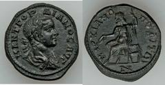 MOESIA INFERIOR. Gordian III (AD 238-244). Lot of two AE. Includes: Odessus. Gordian III, with Tranquillina (AD 238-244). Æ pentassarion (12.73 gm). Confronted busts of Gordian, laureate, draped and c