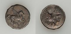 AKARNANIA. Anactorion - Leucas. Lot of three (3) AR staters. Includes: (1) Anactorion. Ca. 350-300 BC. AR stater. Pegasus flying right / Helmeted head of Athena right; tripod in wreath behind. BCD Aka