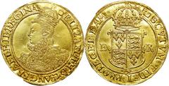 Elizabeth I gold Pound ND, S-2534, North-2008 (scarce), AU Details (Mount Removed) NGC. Tower Mint, 6th Issue (of 1583-1600), 3rd gold Coinage (of 1593-1603), struck in 22ct "crown gold" (of .917 fine