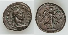 EGYPT. Alexandria. Lot of three (3) Æ tetradrachms. Includes: Aurelian (Eagle standing right, wreath in beak) / Diocletian (2- reverse are Victory advancing with, carrying wreath // Eagle standing rig