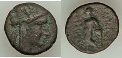 BOSPORUS-SELEUCID KINGDOMS. Lot of three (3) Æ coins. Includes (1) BOSPORAN KINGDOM, Sauromates II (AD 178-210), Æ 29mm, bust of Sauromates / King on horseback, MacDonald 546, Good Fine // (2) SCYTHIA