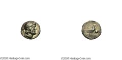 Lycia, Oinoanda. After 188 B.C. AR Didrachm (20 mm, 8.06 g). Year 3 (186/5 B.C.?). Laureate head of Zeus right; lotus-tipped sceptre over shoulder / Eagle standing right on winged thunderbolt, wings c