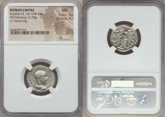 Ancients Ancient Lots ANCIENT LOTS. Roman Imperial. Gordian III (AD 238-244). Lot of two (2) AR issues. NGC MS 4/5 - 4/5. Lot includes: Gordian III, AR denarius (3.78 gm). Venus reverse. NGC MS 4/5 - 
