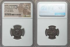 Ancients Ancient Lots ANCIENT LOTS. Roman Provincial. Egypt. Alexandria. Ca. AD 235-305. Lot of three (3) BI tetradrachms. NGC Choice Fine-Choice VF.  Lot includes: Maximinus I (AD 235-238). Year 2 (A