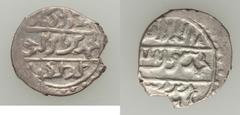 Islamic Dynasties Ottoman Empire. Mehmed Çelebi (AH 806-808 / AD 1403-1405) silver Akce AH (80)6 (AD 1403/4) UNC, Bursa mint (in Turkey), 1.11g, 15mm, A-1294, ICV-3132, Pere-27. Citing Timur the Lame 