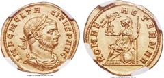 Ancients Tacitus (AD 275-276). AV aureus (21mm, 4.31 gm, 5h). NGC MS★ 5/5 - 4/5. Rome, October AD 275-July AD 276. IMP C M CL TA-CITVS P AVG, laureate, draped, and cuirassed bust of Tacitus right, see