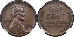 Lincoln Cents 1943 CENT Struck on a Bronze Planchet AU53 NGC. Ex: Don Lutes, Jr. Discovery Specimen. The 1943 bronze Lincoln cent is the most famous error coin in American numismatics. In fact, the ap