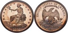 Proof Trade Dollars 1885 T$1 PR66 NGC. The 1885 Trade dollar is one of the rarest and most enigmatic issues in all of American coinage. The coins were almost certainly struck in the first half of 1885