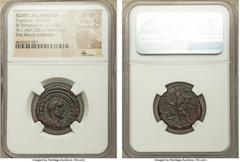 Ancients EGYPT. Alexandria. Pupienus (AD 238). BI tetradrachm (23mm, 13.40 gm, 11h). NGC Choice VF 5/5 - 2/5. Dated Regnal Year 1 (AD 238). A K M KΛω ΠOVΠIHNOC EVC, laureate, draped and cuirassed bust