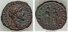Ancients Marcus Aurelius, as Augustus (AD 161-180). AE as (27mm, 11.03 gm, 6h). XF. Rome, AD 161-162. IMP CAES M AVREL ANTONINVS AVG P M, laureate head of Marcus Aurelius right / CONCORD AVGVSTOR TR P