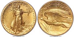 High Relief Double Eagles 1907 $20 High Relief, Wire Rim MS62 PCGS. During his 30-year career, Augustus Saint-Gaudens produced more than 100 sculptural portraits, and of those more than 80 are in reli