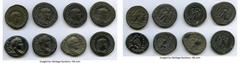 Ancients Ancient Lots ANCIENT LOTS. Roman Provincial. AD 3rd century. Lot of eight (8) BI tetradrachms. VF-XF. Includes: Eight (8) BI tetradrachms, various rulers. Total eight (8) coins in lot. SOLD A