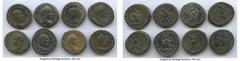 Ancients Ancient Lots ANCIENT LOTS. Roman Provincial. AD 3rd century. Lot of eight (8) BI tetradrachms. VF. Includes: BI tetradrachm (8), various rulers. Total eight (8) coins in lot. SOLD AS IS, NO R