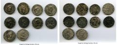Ancients Ancient Lots ANCIENT LOTS. Oriental. Indo-Greek. Bactria. Hermaeus Soter (ca. 105-90 BC). Lot of ten (10) AR Indic tetradrachms. About VF. Includes: (10) AR Indic tetradrachms, Hermaeus Soter