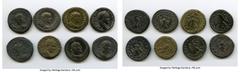 Ancients Ancient Lots ANCIENT LOTS. Roman Provincial. AD 3rd century. Lot of eight (8) BI tetradrachms. About VF-Choice VF. Includes: (8) BI tetradrachms, various rulers. Total eight (8) coins in lot.