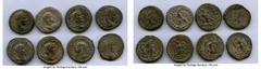 Ancients Ancient Lots ANCIENT LOTS. Roman Provincial. AD 3rd century. Lot of eight (8) BI tetradrachms. Fine-Choice XF. Includes: (8) BI tetradrachms, various rulers. Total eight (8) coins in lot. SOL