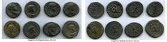 Ancients Ancient Lots ANCIENT LOTS. Roman Provincial. AD 3rd century. Lot of eight (8) BI tetradrachms. XF. Includes: BI tetradrachm (8), various rulers. Total eight (8) coins in lot. SOLD AS IS, NO R