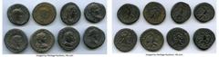 Ancients Ancient Lots ANCIENT LOTS. Roman Provincial. AD 3rd century. Lot of eight (8) BI tetradrachms. XF. Includes: BI tetradrachm (8), various rulers. Total eight (8) coins in lot. SOLD AS IS, NO R