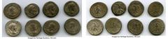Ancients Ancient Lots ANCIENT LOTS. Roman Provincial. AD 3rd century. Lot of eight (8) BI tetradrachms. XF. Includes: BI tetradrachm (8), various rulers. Total eight (8) coins in lot. SOLD AS IS, NO R